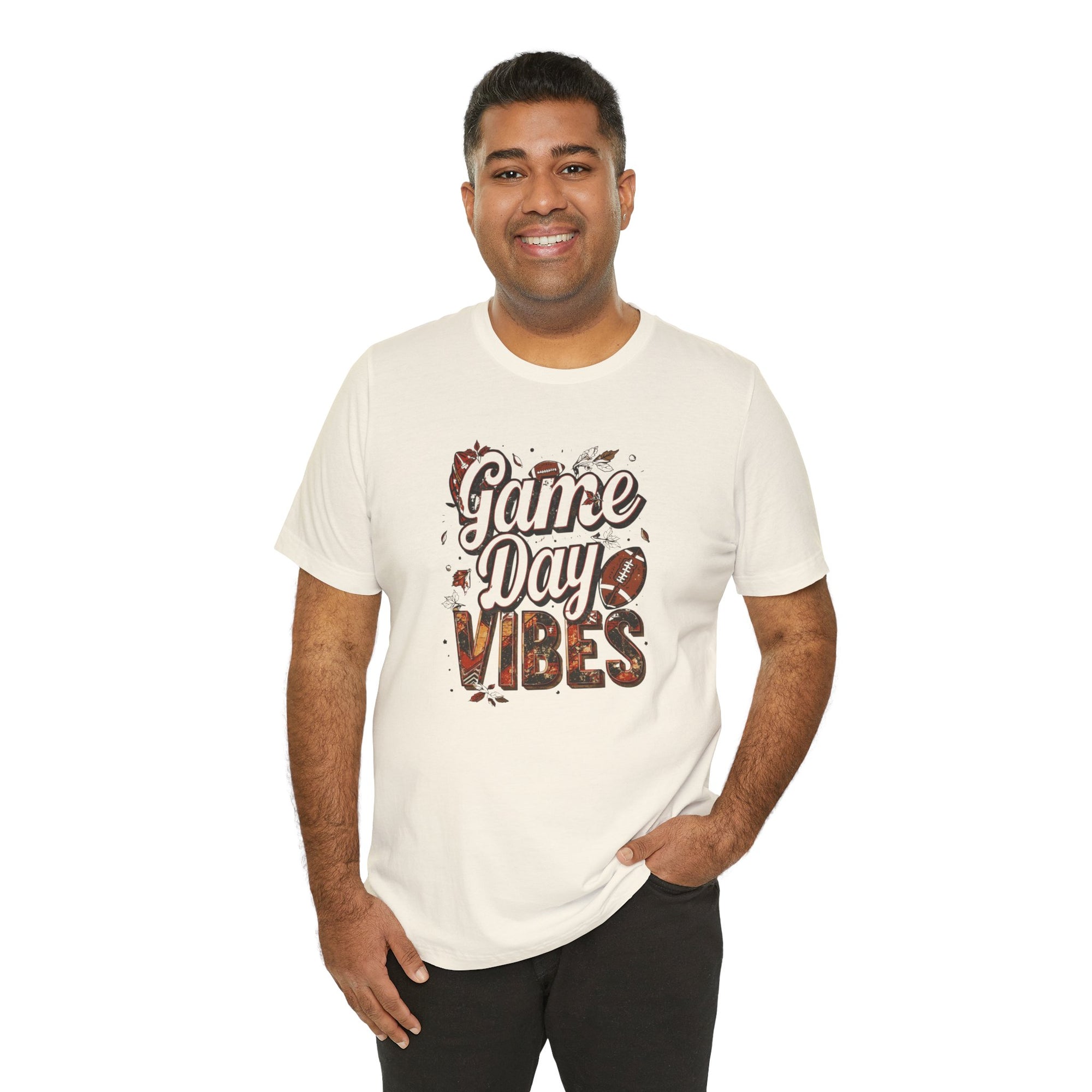 Game Day Vibes T-Shirt — Football Fan Tee