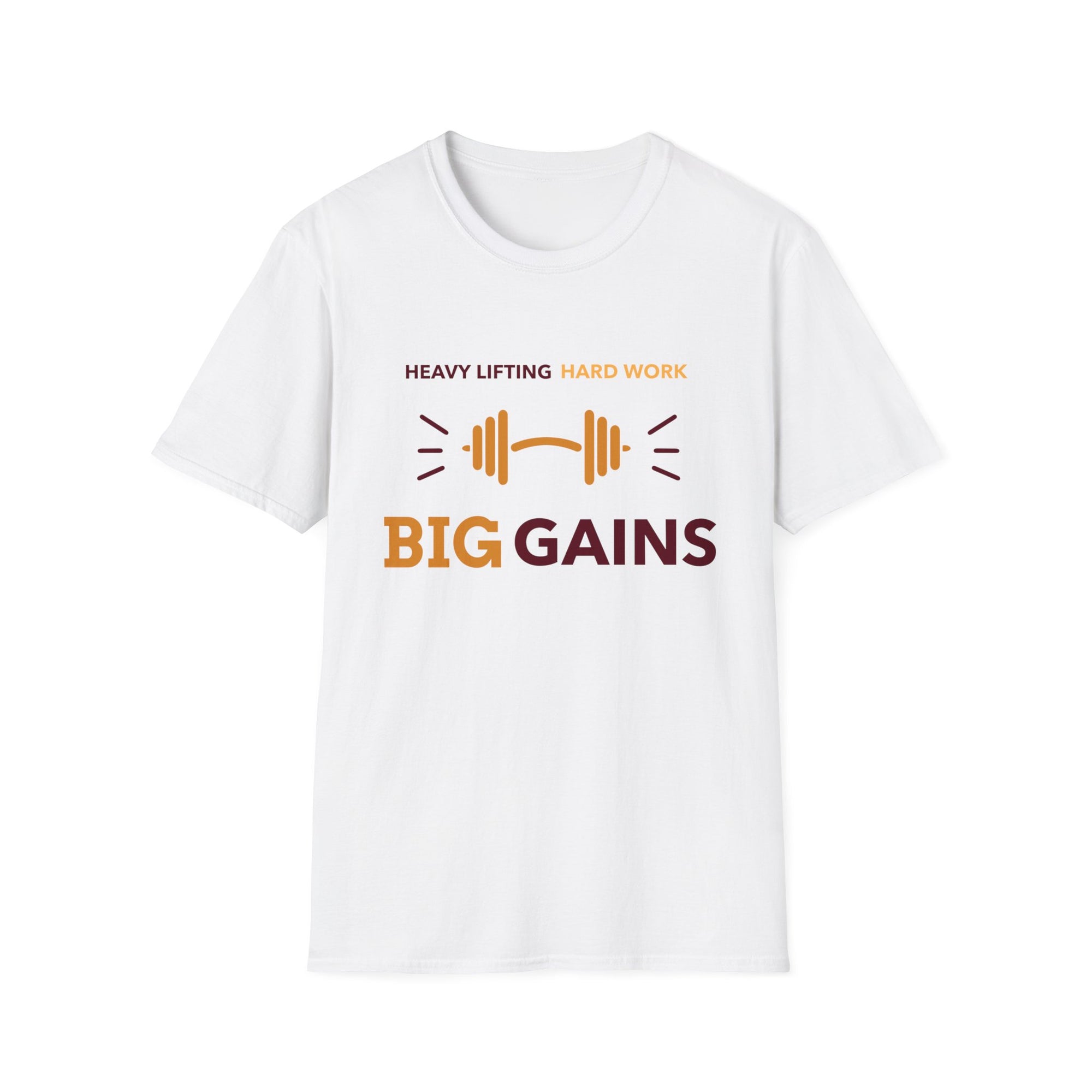 BIG GAINS Men's Softstyle T-Shirt - T&L Apparel Store