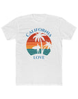 California Love - Men's Cotton Crew Tee Shirt - T&L Apparel Store