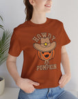 Howdy Pumpkin - Unisex Jersey Tee Shirt