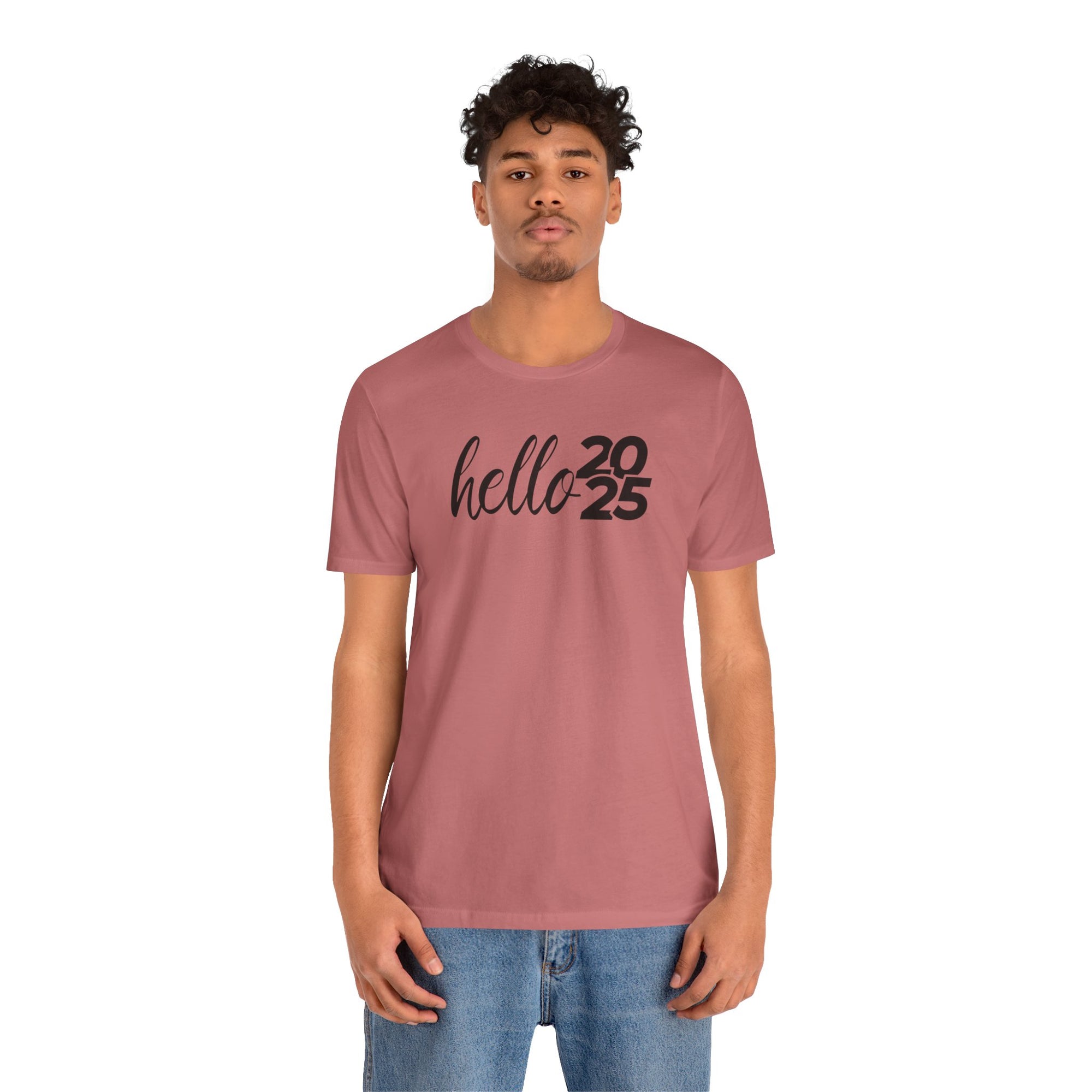 Hello 2025 - New Year Cheer Tee Shirt