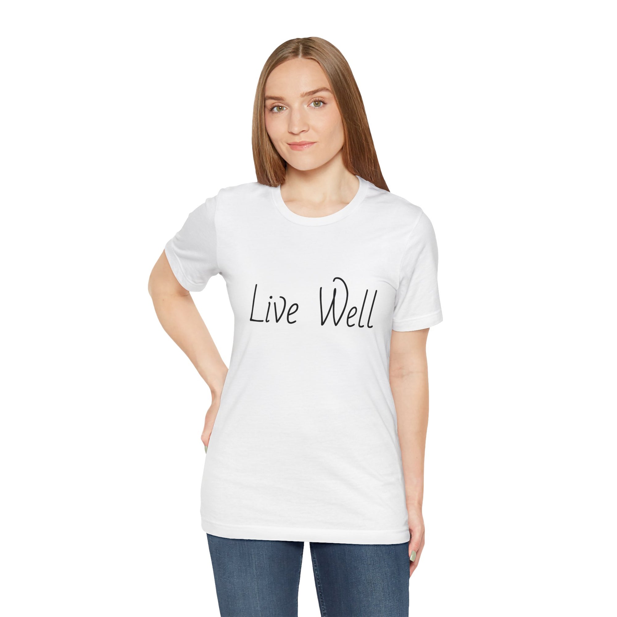 Live Well Short Sleeve Tee - T&L Apparel Store