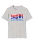 AMERICA AMERICA Women's Softstyle T-Shirt - T&L Apparel Store