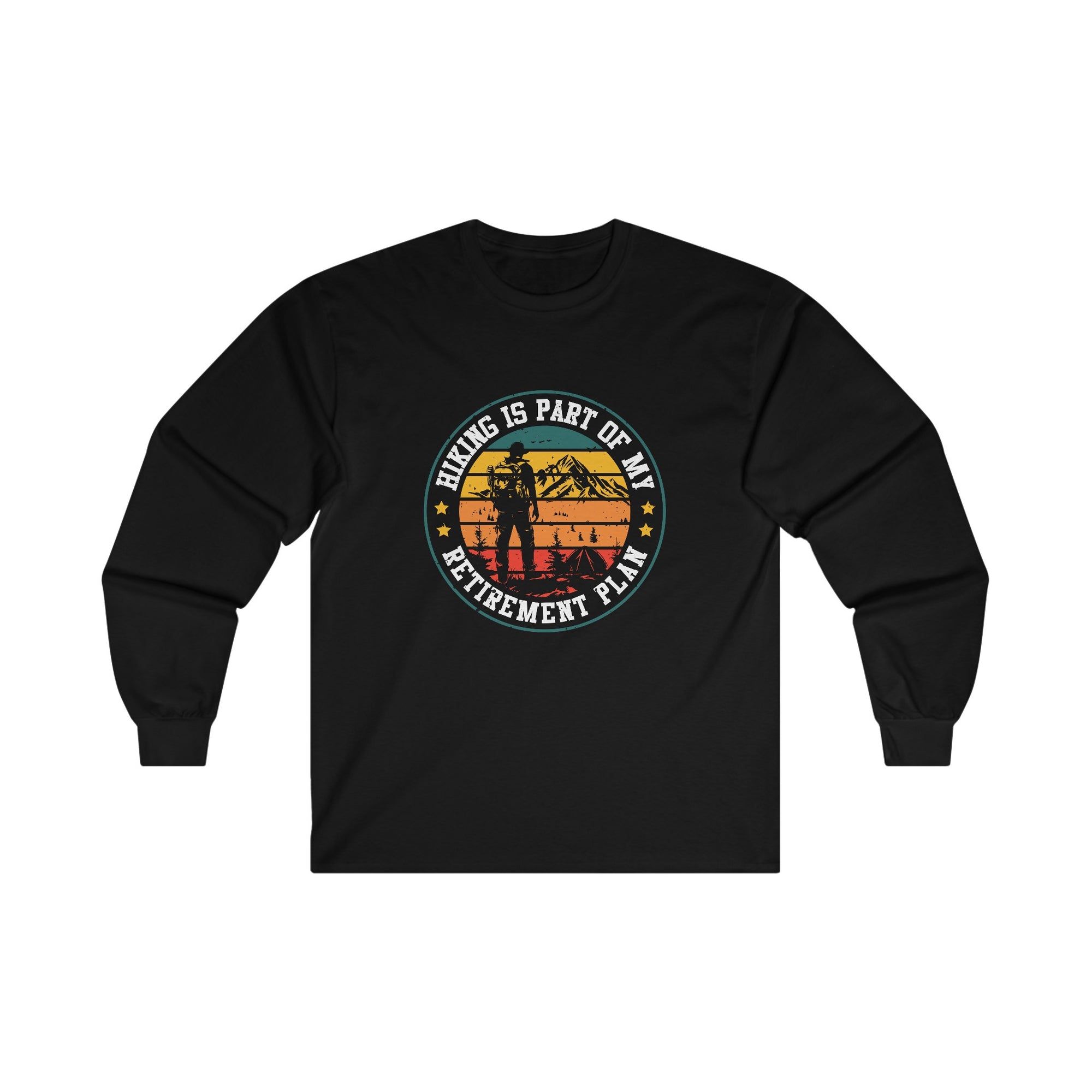 Retirement Plan - Men&#39;s Long Sleeve Tee - T&amp;L Apparel Store