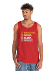 WAKE UP GRIND REPEAT Men's Tank Top - T&L Apparel Store