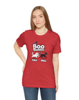 Boo Buddies T-Shirt, Unisex Jersey Short Sleeve Tee, Pet Lovers Gift, Halloween Outfit, Kiki Milo Design, Cute Cat Dog Apparel