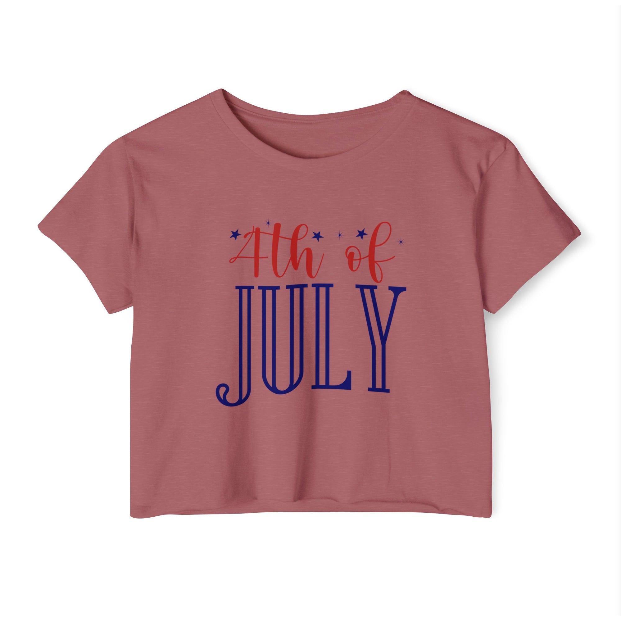 4th OF JULY Women's Festival Crop Top - T&L Apparel Store