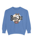 Boo-Jee Ghost Sweatshirt: Fun Halloween Unisex Graphic Sweatshirt for Cozy Fall Vibes