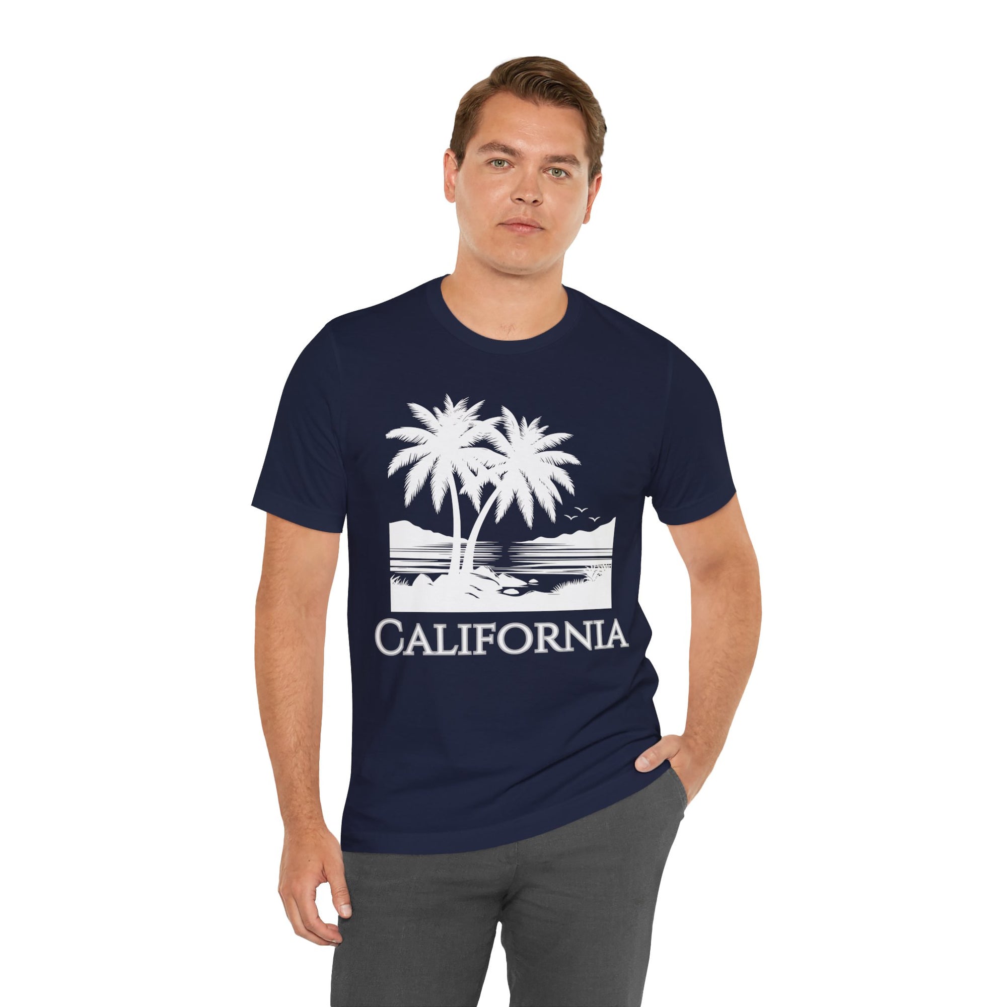 California - Men's Jersey Tee Shirt - T&L Apparel Store