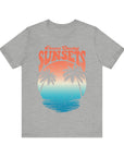 CHASING SUNSET Women's Relaxed Short Sleeve Tee - T&L Apparel Store