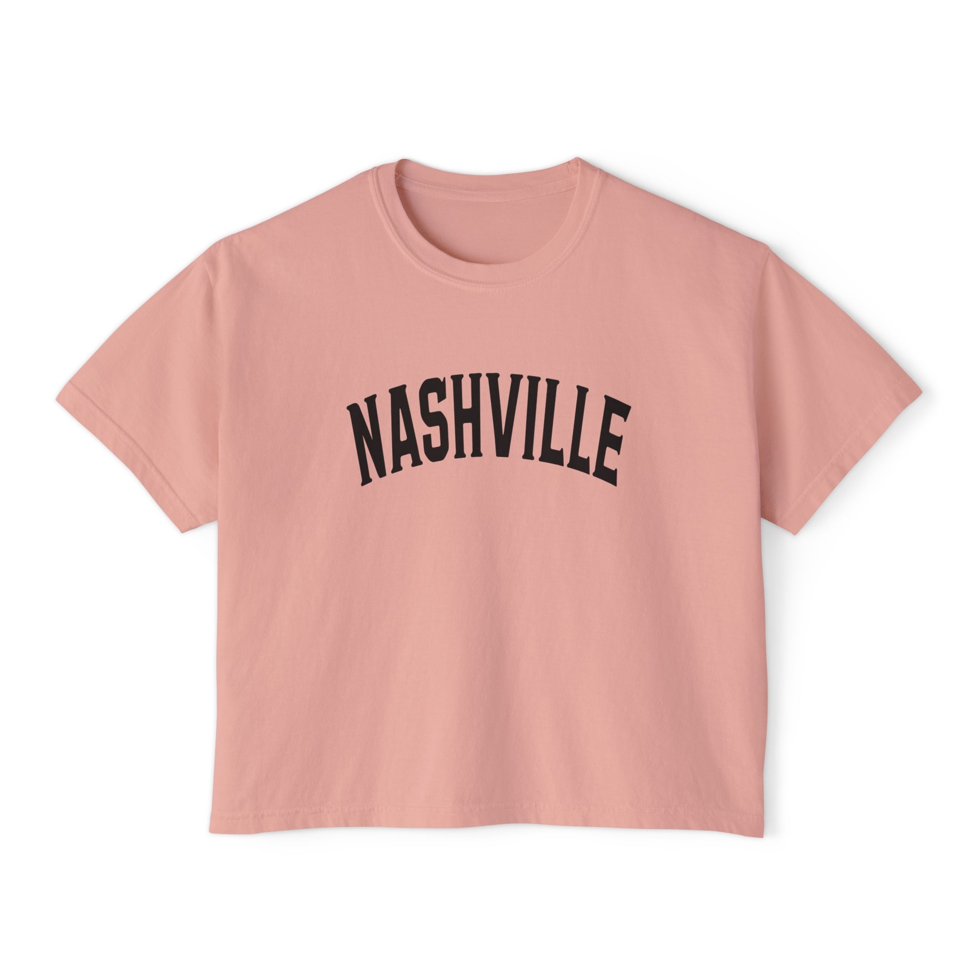 NASHVILLE Women&#39;s Boxy Tee - T&amp;L Apparel Store