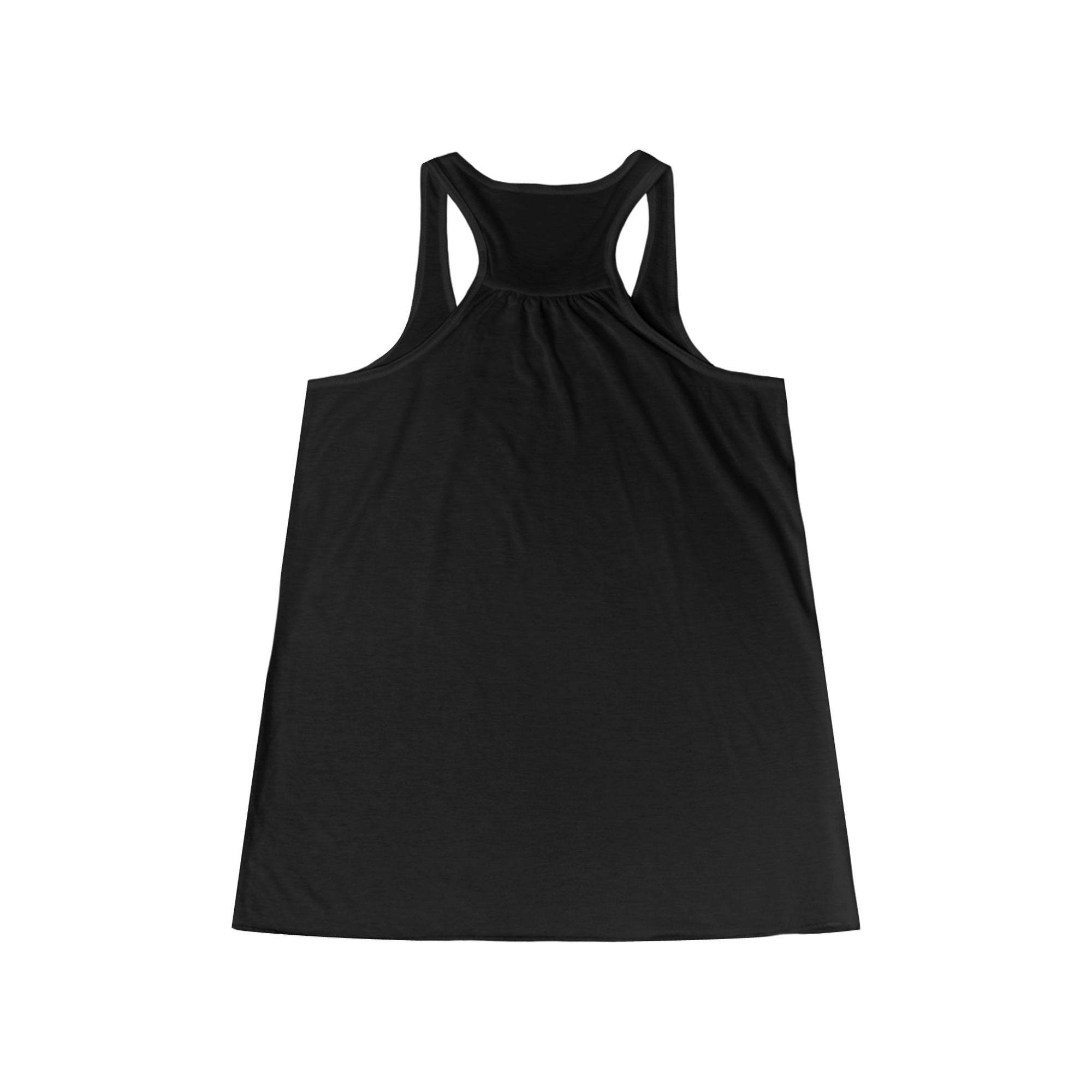 Black tank top on a white background