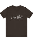 Live Well Short Sleeve Tee - T&L Apparel Store