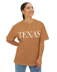 TEXAS Women's Oversized Boxy Tee - T&L Apparel Store