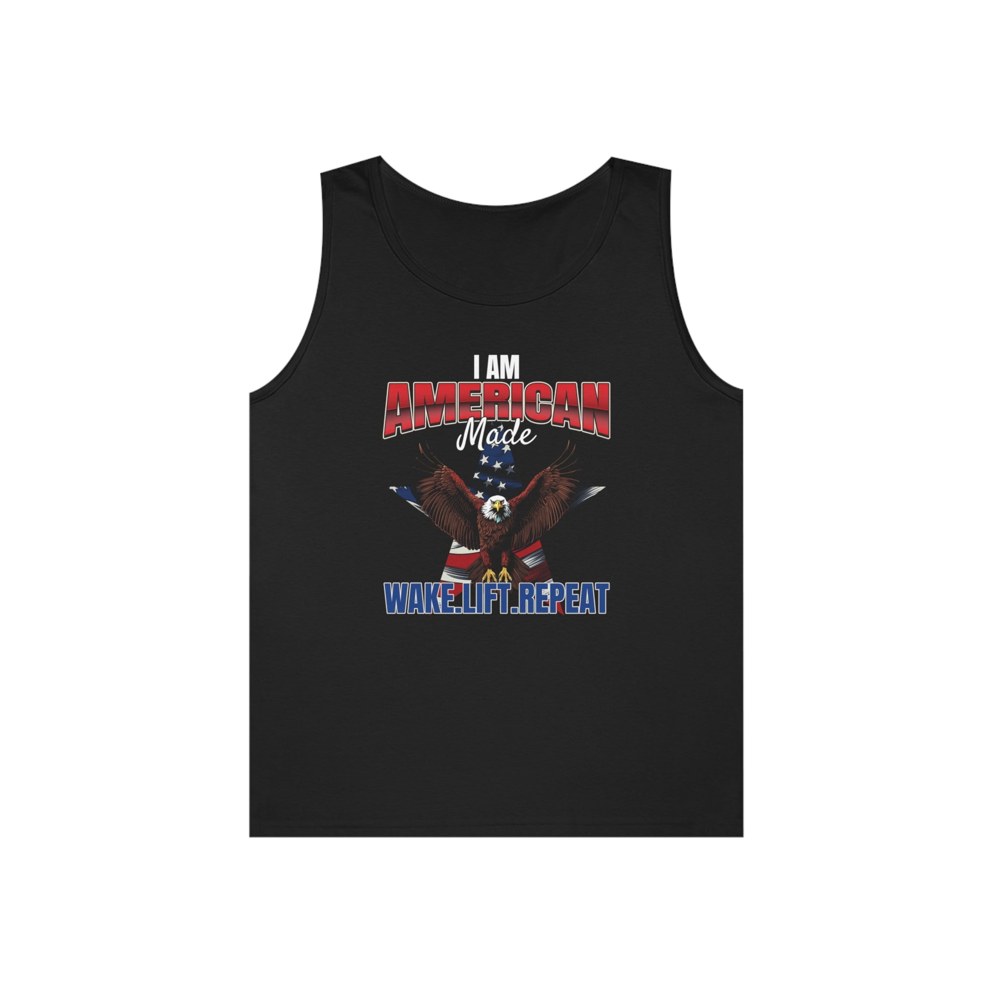 I AM AMERICAN MADE Men&#39;s Cotton Tank Top - T&amp;L Apparel Store