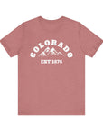 COLORADO MOUNTAINS Women's Relax Fit Jersey Short Sleeve Tee Shirt - T&L Apparel Store