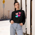 Cozy Cropped Fleece Pullover – Women’s Stylish & Soft Sweatshirt Sweatshirt