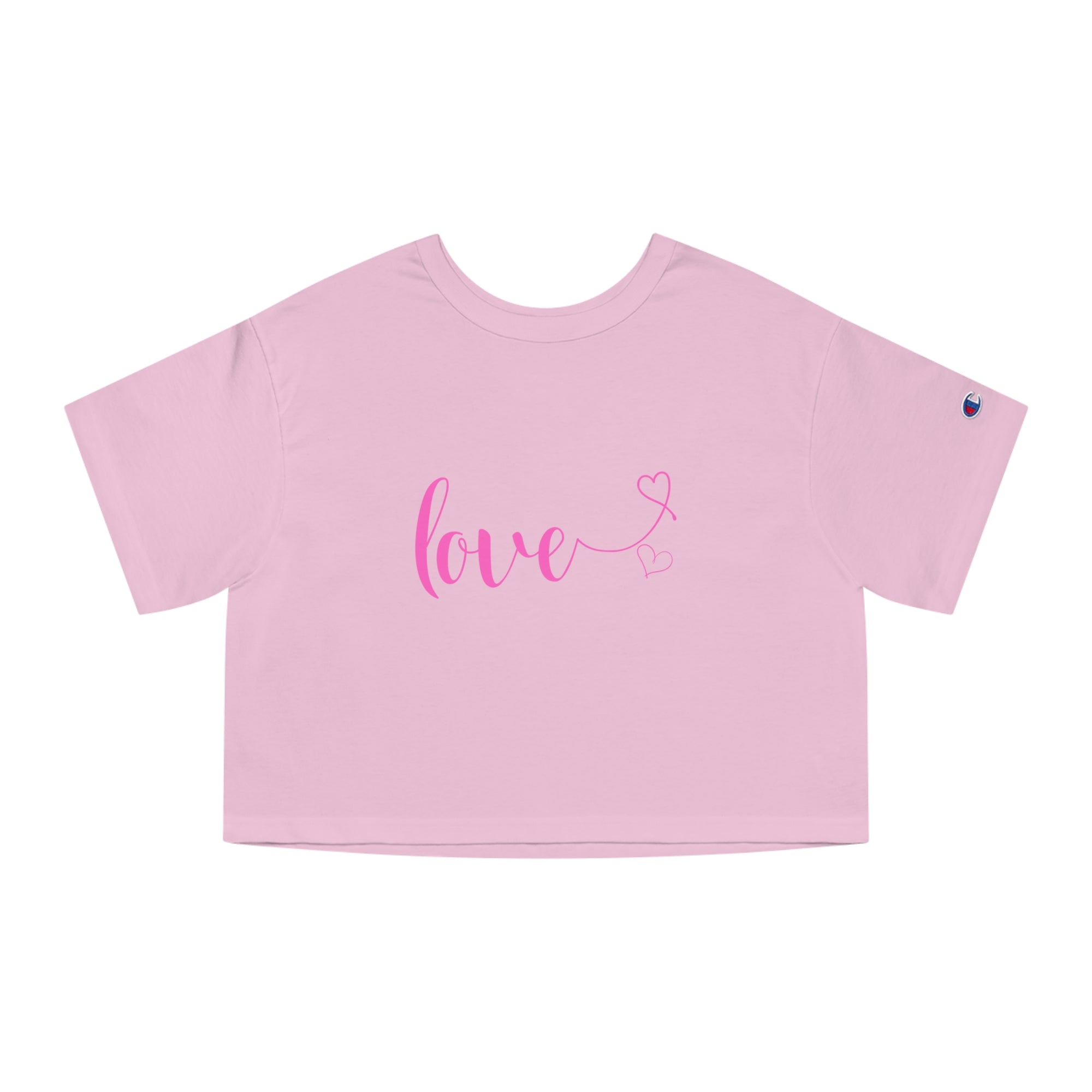 LOVE Women's Heritage Cropped T-Shirt - T&L Apparel Store