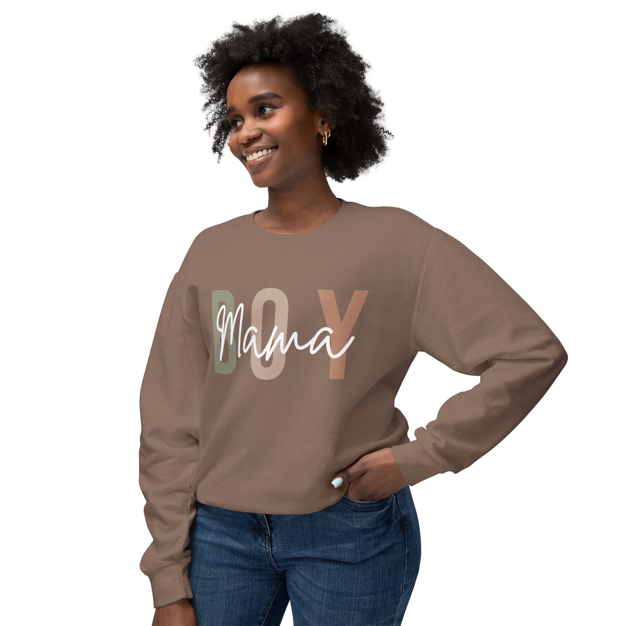 BOY MAMA Women&#39;s Sweatshirt - T&amp;L Apparel Store