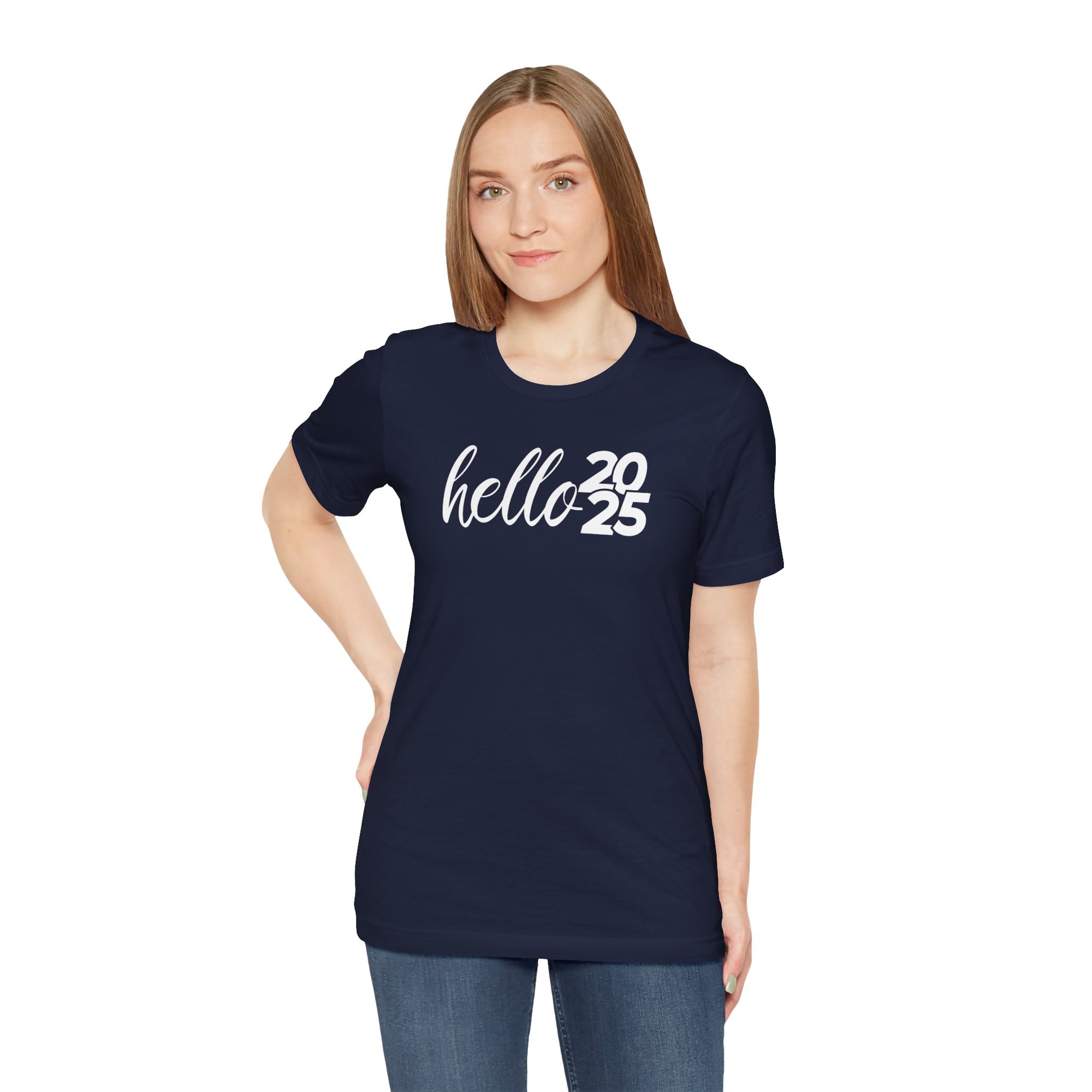 Hello 2025 - New Year Cheer Tee Shirt