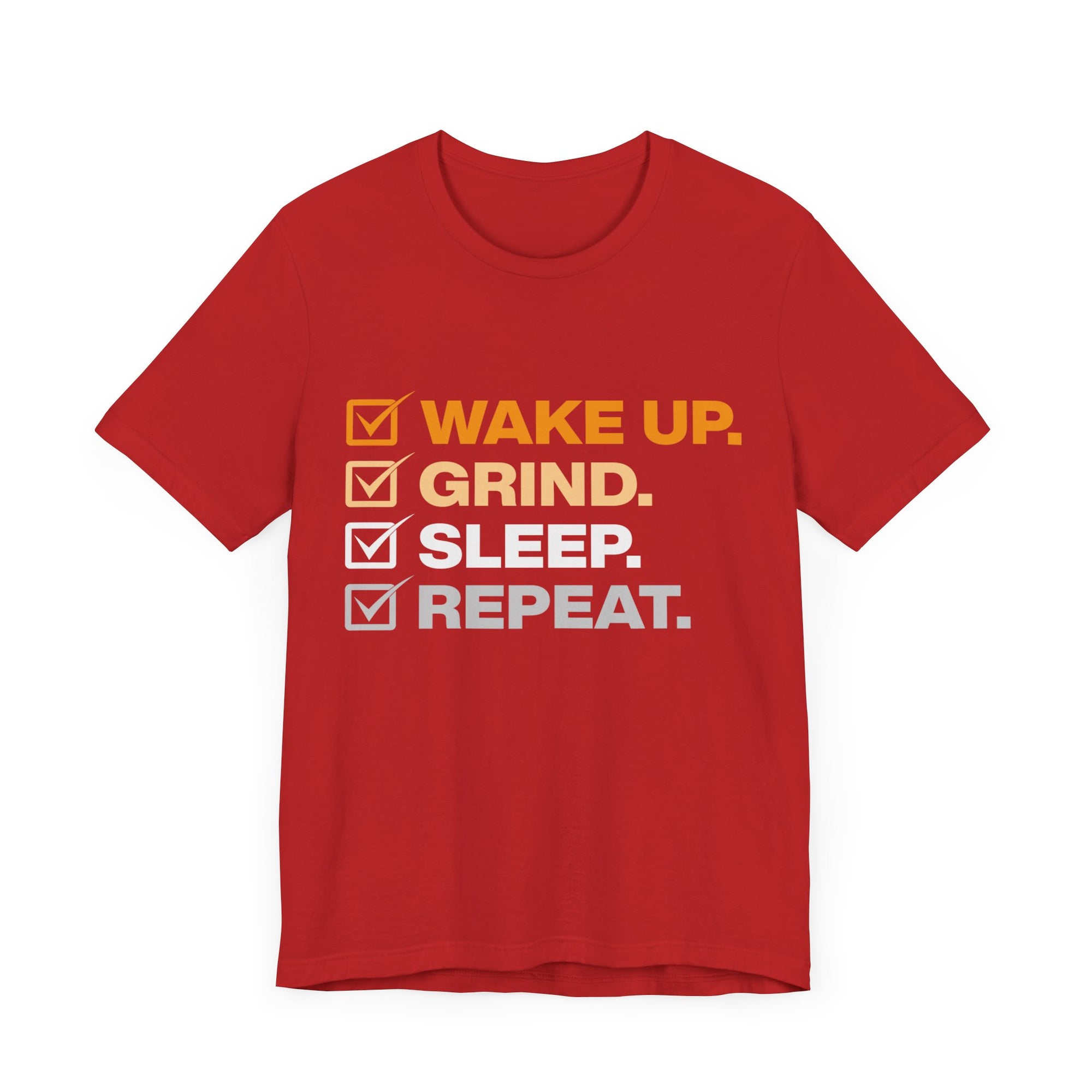 WAKE UP GRIND SLEEP REPEAT Men&#39;s Sleeve Tee - T&amp;L Apparel Store