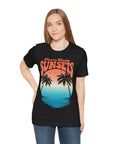 CHASING SUNSET Women's Relaxed Short Sleeve Tee - T&L Apparel Store