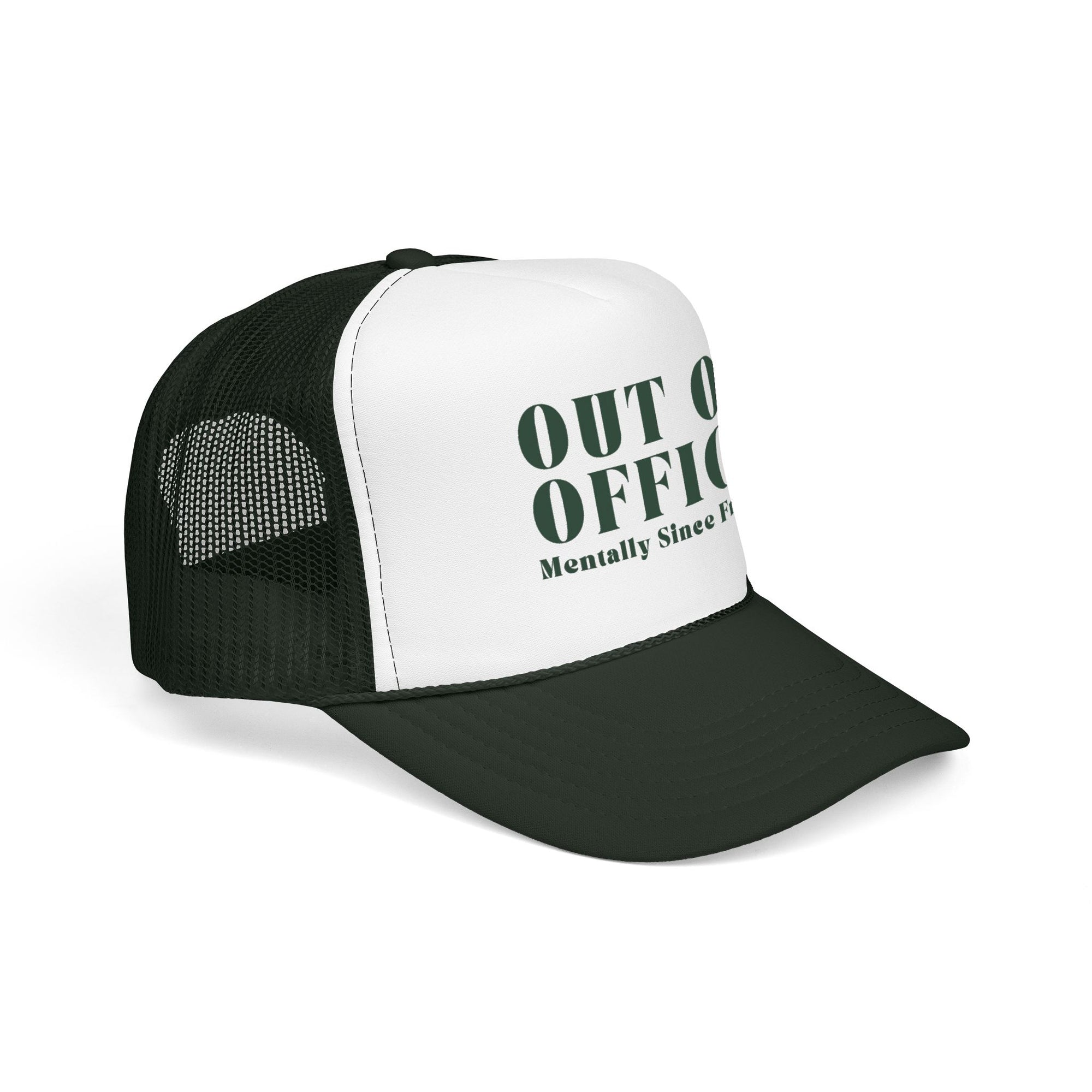 Vintage Summer Foam Trucker Hat – Retro Unisex Beach Cap