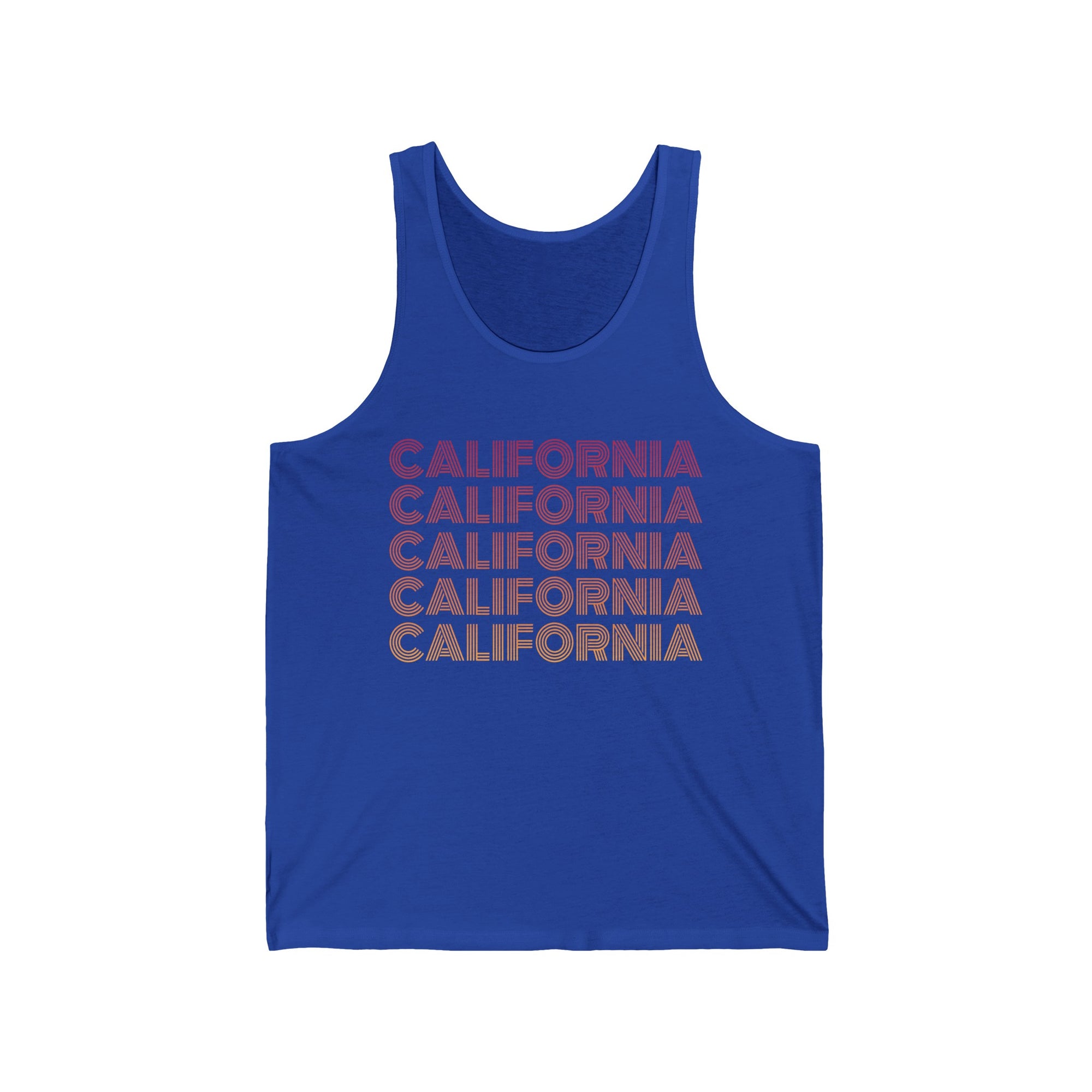 CALIFORNIA Women's Jersey Tank - T&L Apparel Store