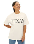 TEXAS Women's Oversized Boxy Tee - T&L Apparel Store