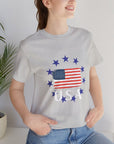 USA Womens Jersey Short Sleeve Tee Shirt - T&L Apparel Store