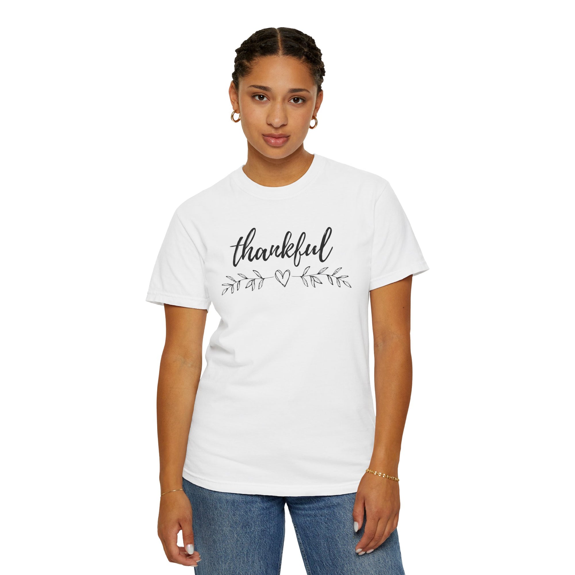 Fall Thankful - Women&#39;s Garment-Dyed T-shirt