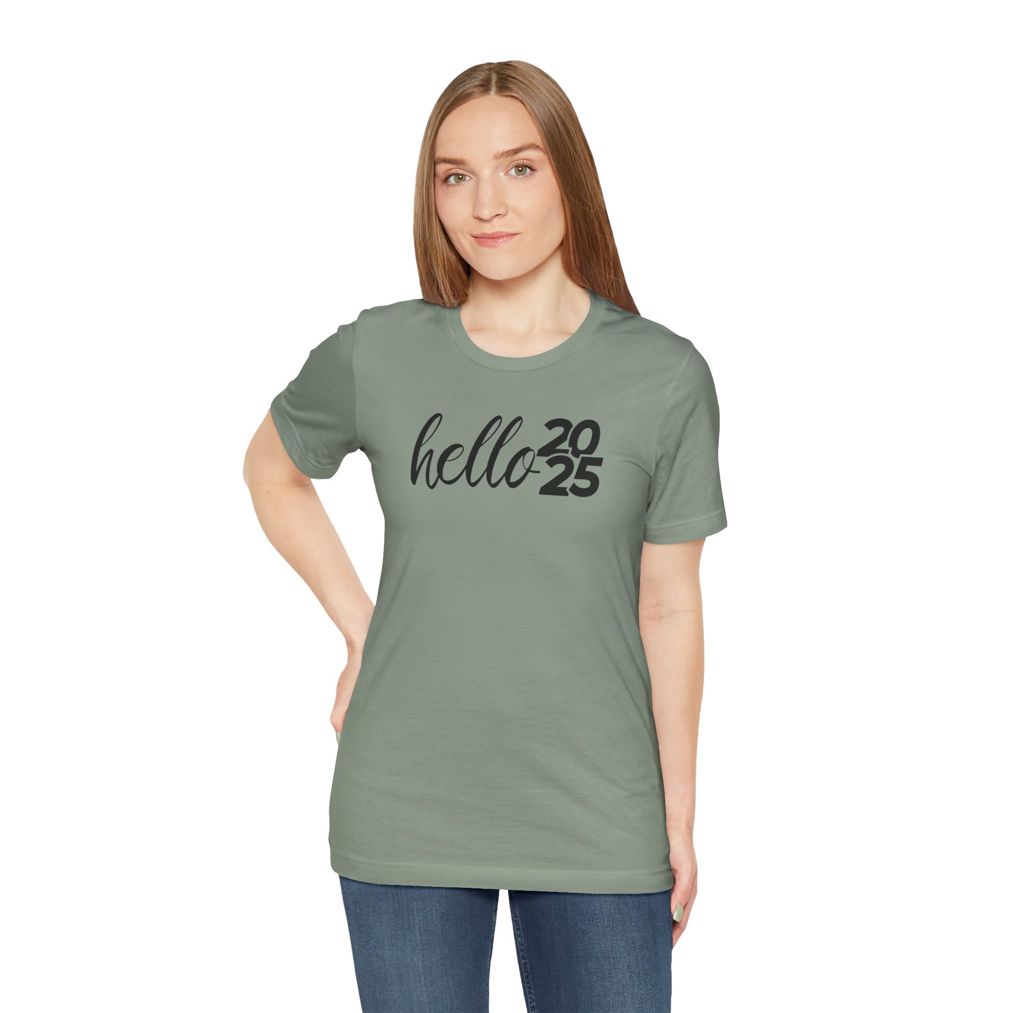 Hello 2025 - New Year Cheer Tee Shirt