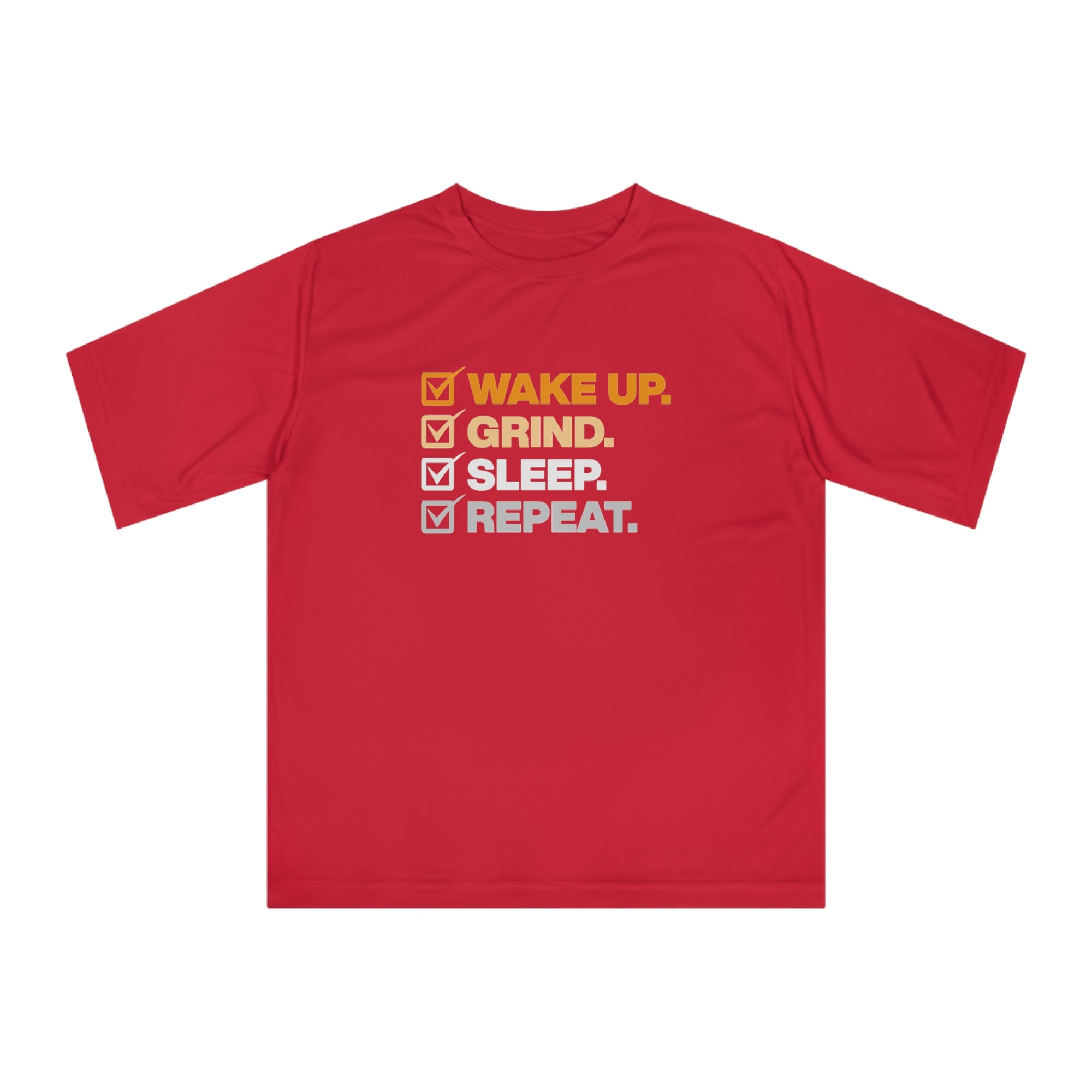 WAKE UP GRIND SLEEP REPEAT Men's Performance T-shirt - T&L Apparel Store