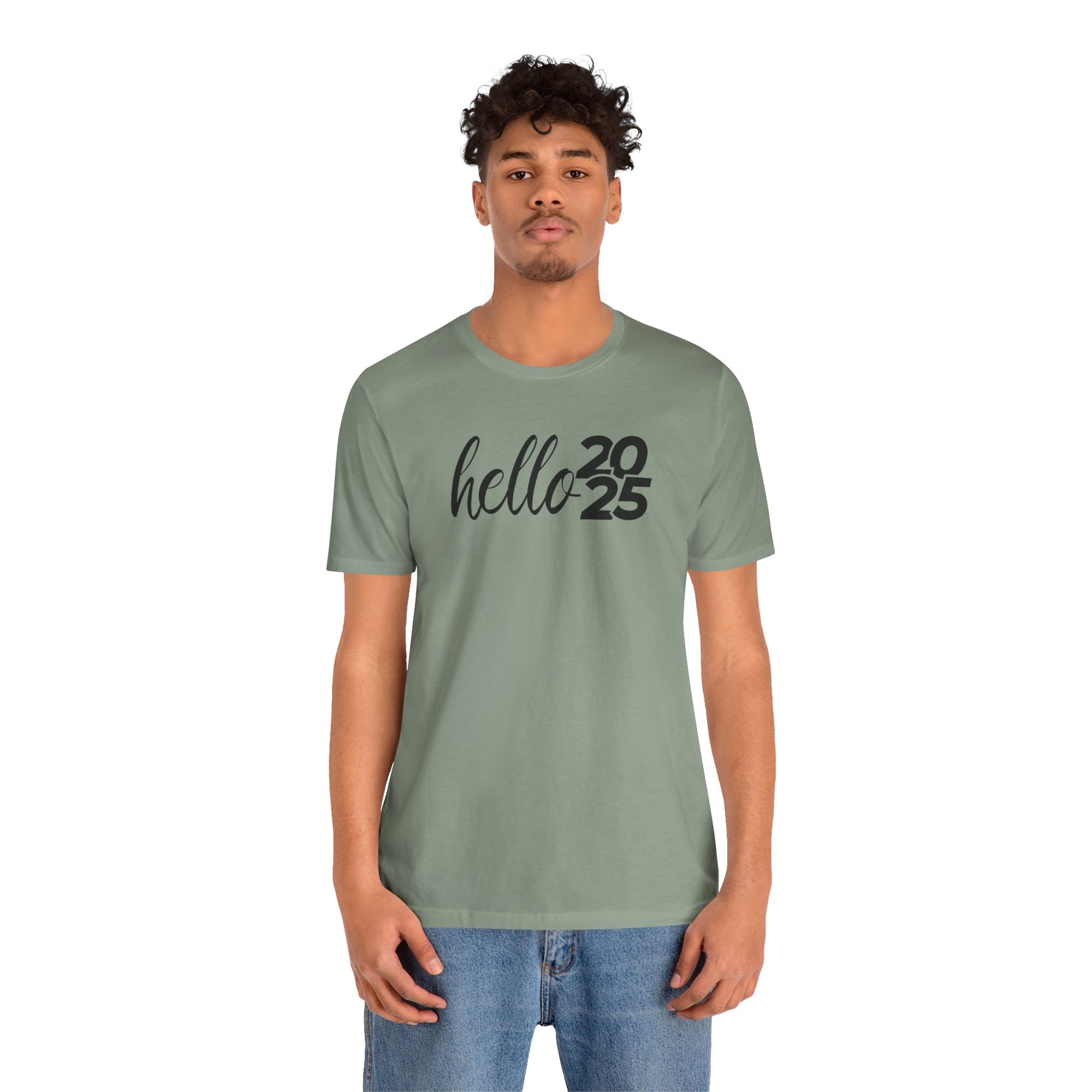 Hello 2025 - New Year Cheer Tee Shirt