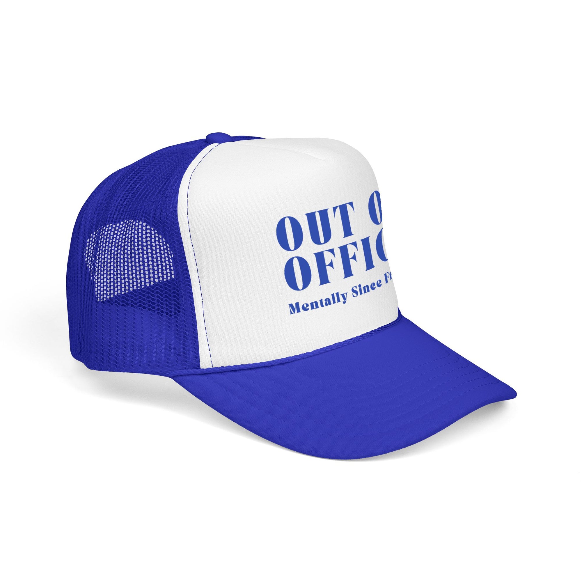Vintage Summer Foam Trucker Hat – Retro Unisex Beach Cap