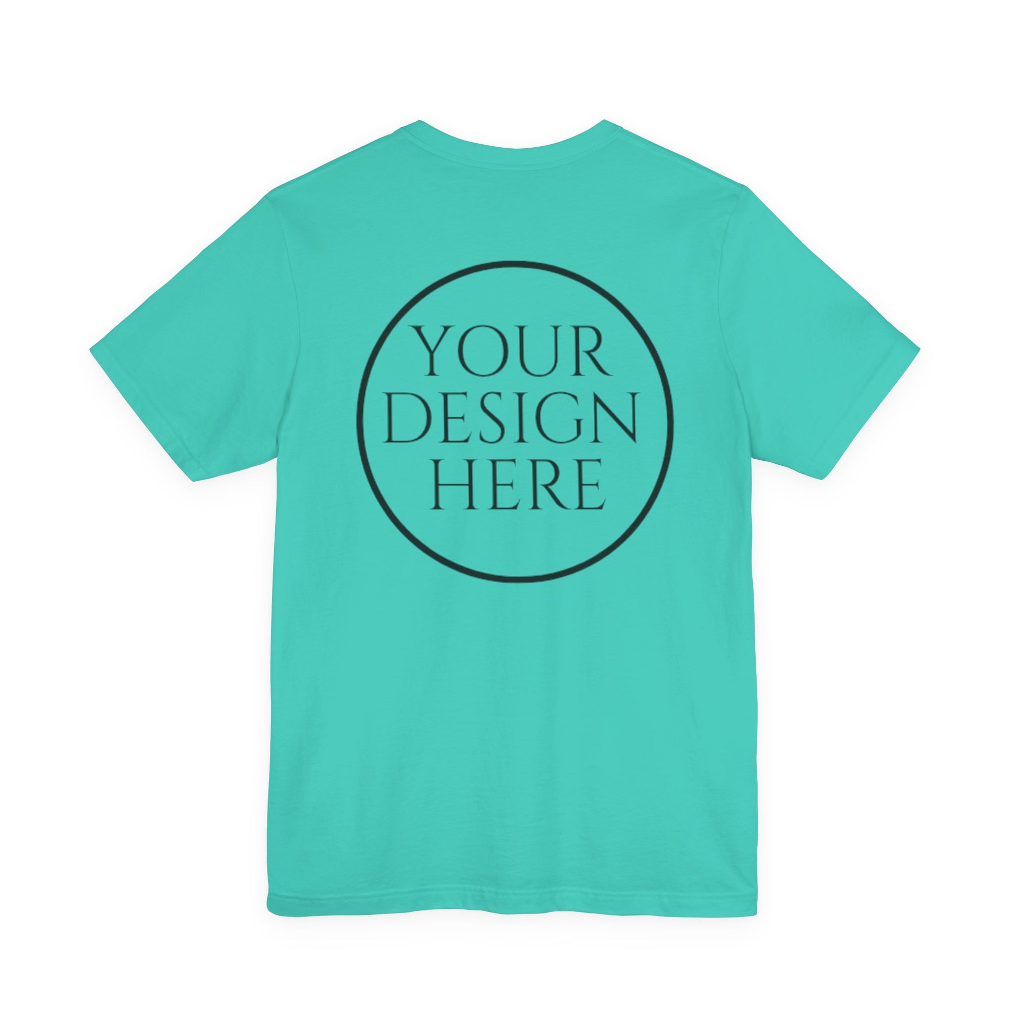 Custom Bella + Canvas 3001 Jersey Tee – Personalized Modern Style &amp; Comfort