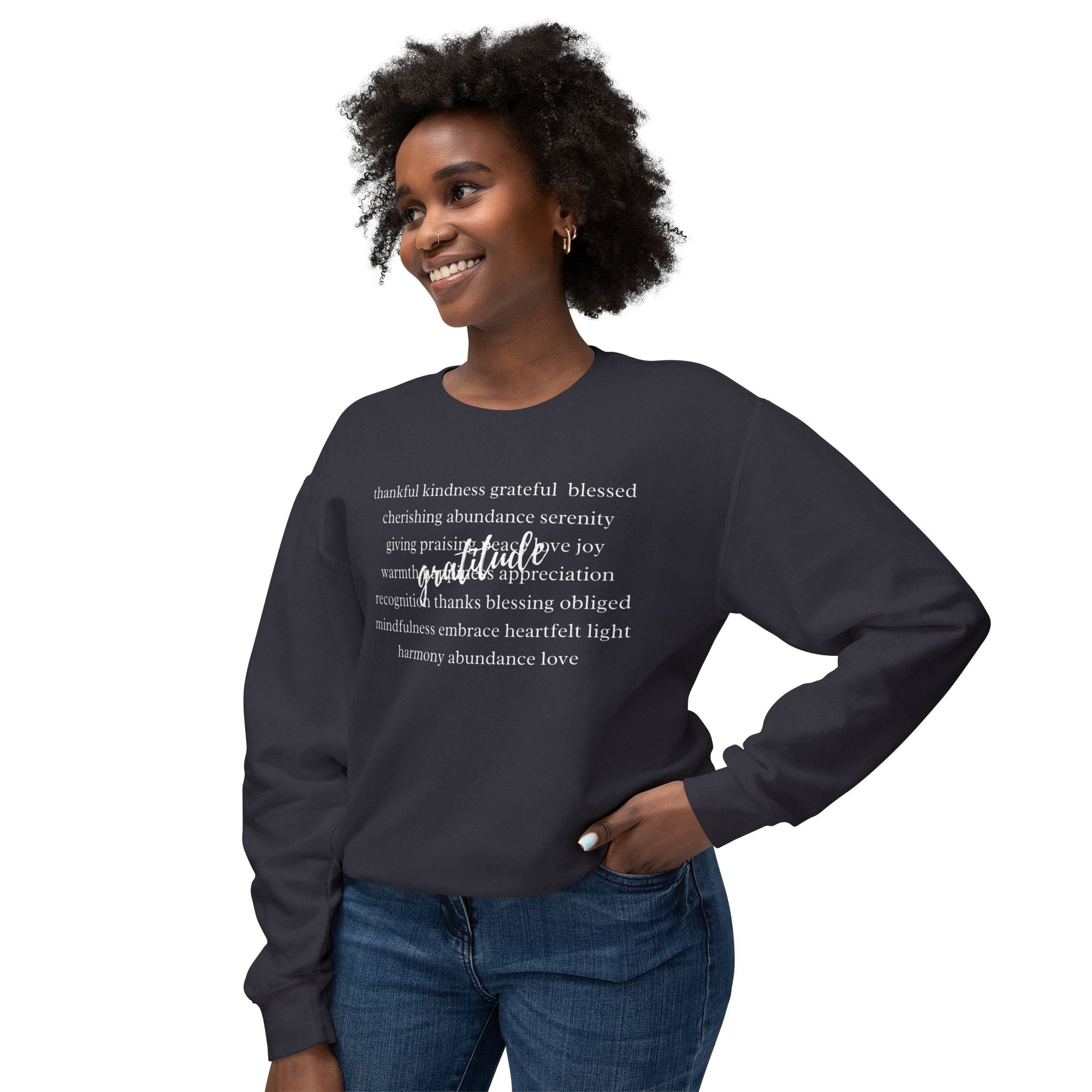 Gratitude Lightweight Sweatshirt