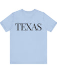 TEXAS Women's Relax Short Sleeve Tee - T&L Apparel Store