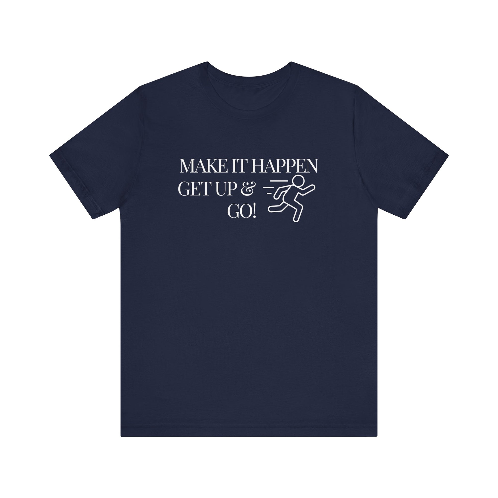 MAKE IT HAPPEN Women&#39;s Jersey Short Sleeve Tee - T&amp;L Apparel Store