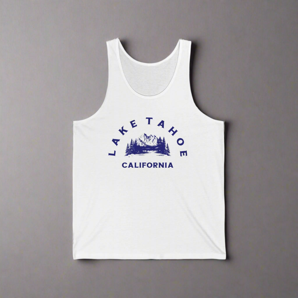 LAKE TAHOE Women&#39;s Tank Top White Tank Top