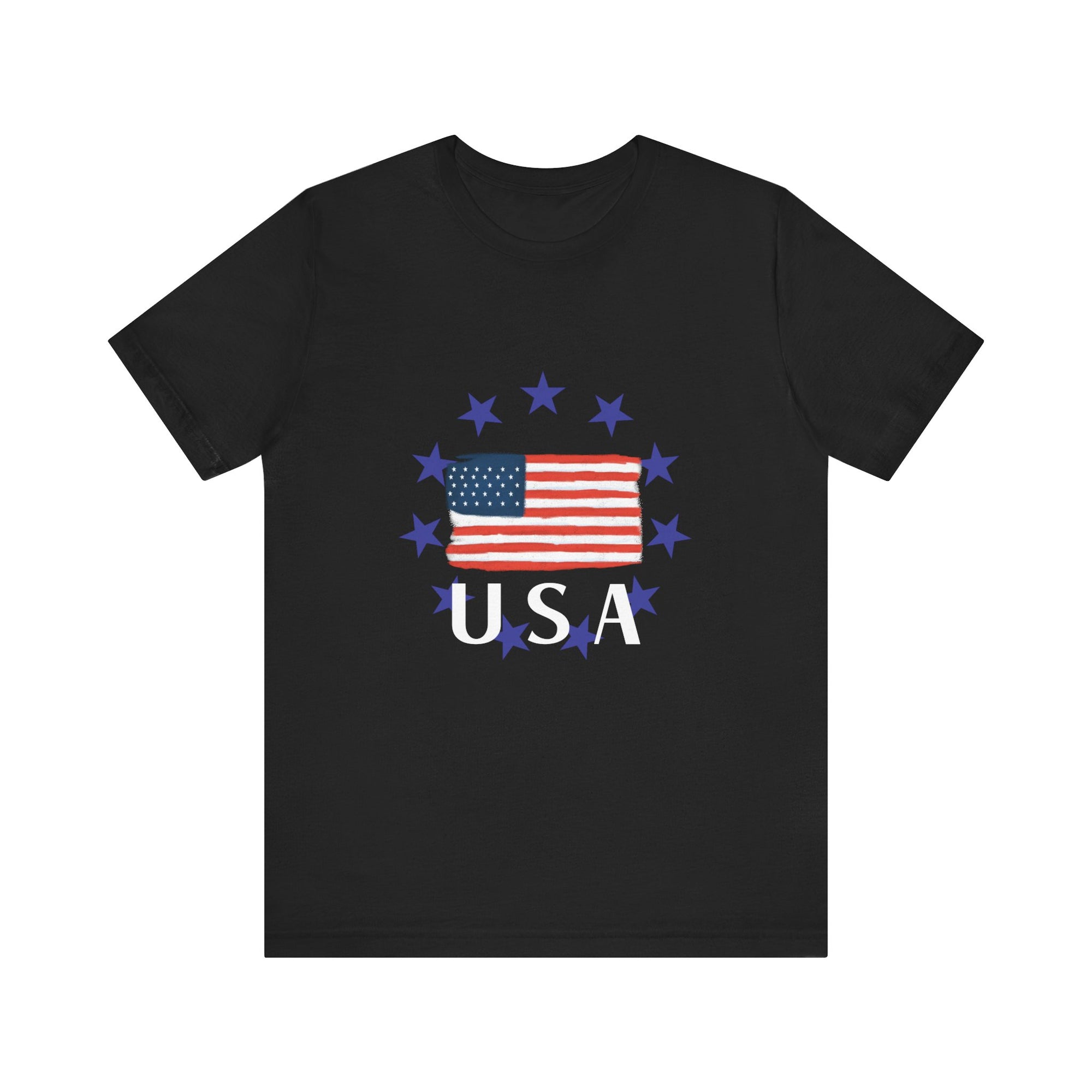 USA Womens Jersey Short Sleeve Tee Shirt - T&L Apparel Store