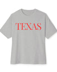 TEXAS Women's Oversized Boxy Tee - T&L Apparel Store