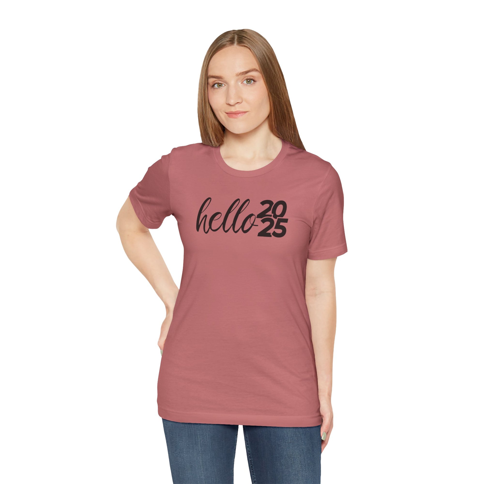 Hello 2025 - New Year Cheer Tee Shirt