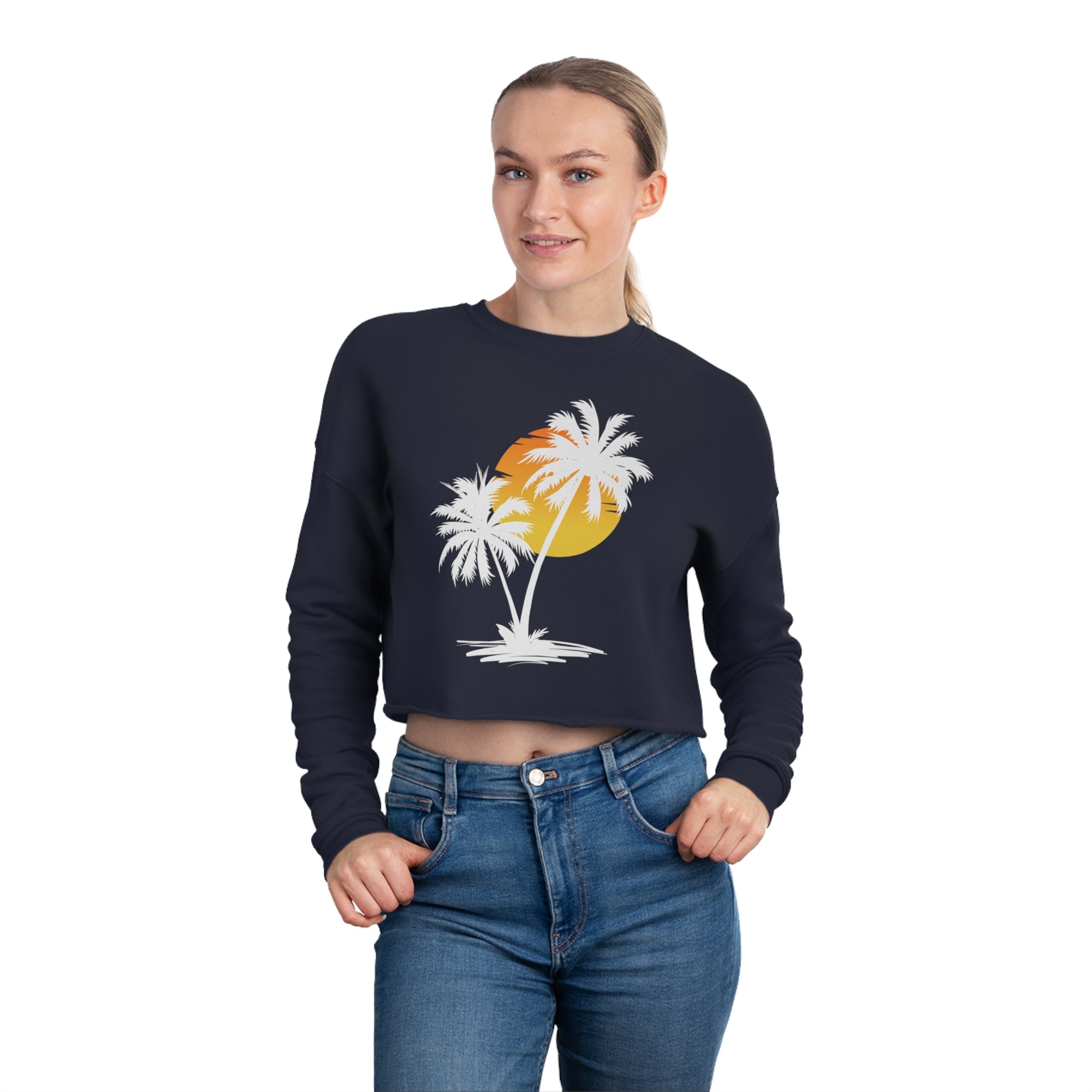 RELAX Women's Cropped Sweatshirt - T&L Apparel Store