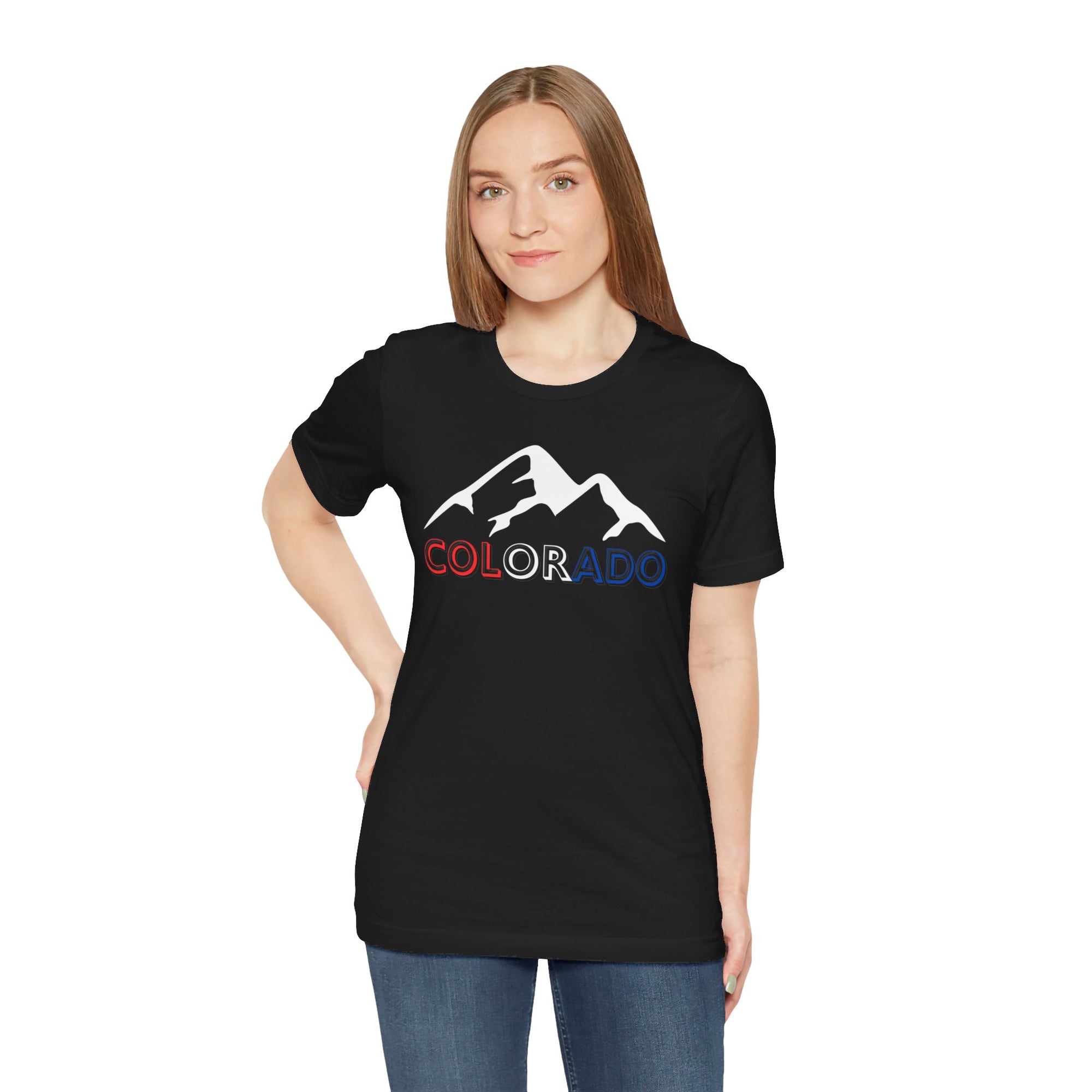 COLORADO Women&#39;s Relaxed Fit Jersey Tee Shirt - T&amp;L Apparel Store