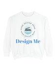 Custom Design Crewneck Sweatshirt - Personalized Logo & Colors | Comfort Colors