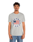 USA Men's Jersey Short Sleeve Tee Shirt - T&L Apparel Store