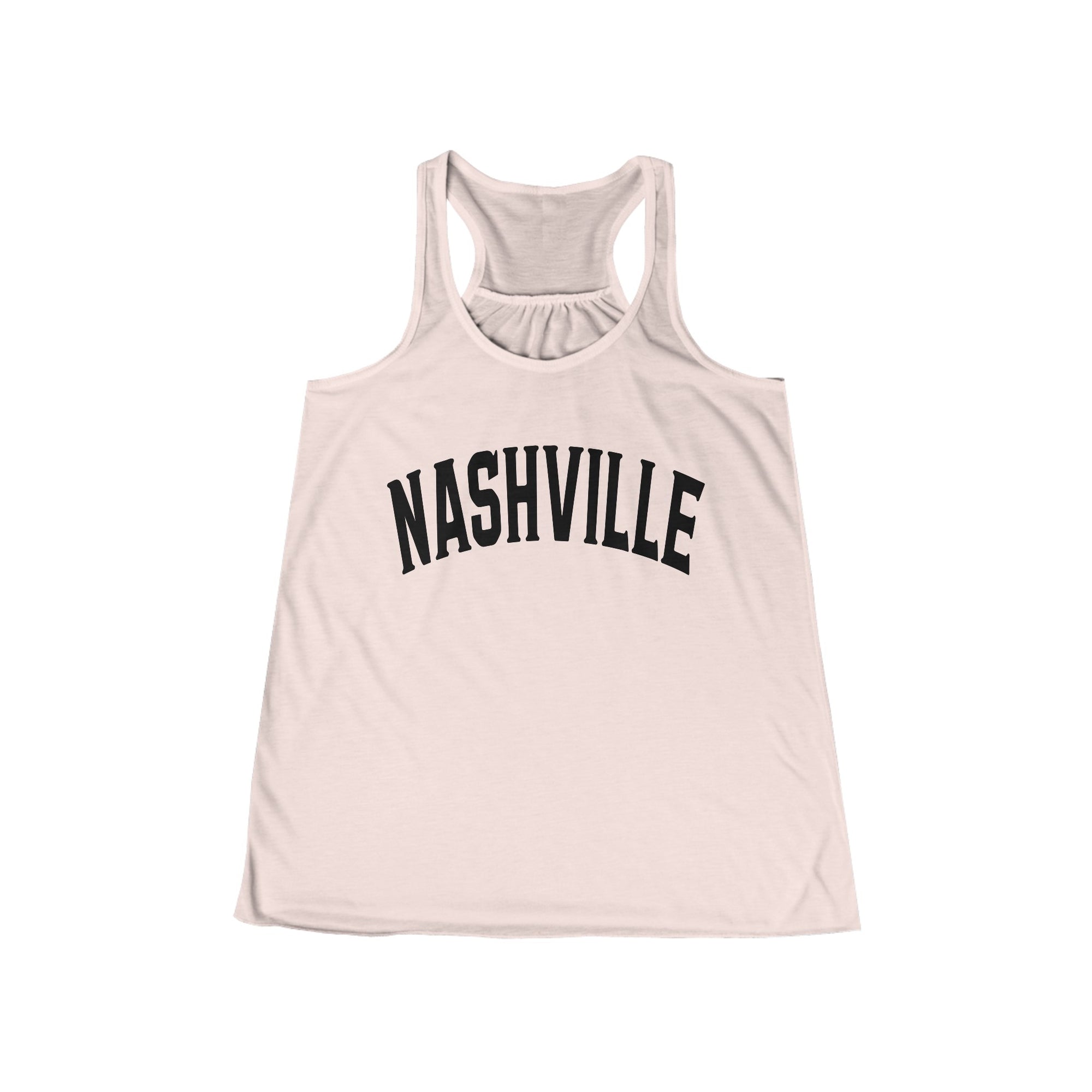 NASHVILLE Women&#39;s Flowy Racerback Tank - T&amp;L Apparel Store