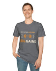 BIG GAINS Men's Softstyle T-Shirt - T&L Apparel Store