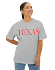 TEXAS Women's Oversized Boxy Tee - T&L Apparel Store